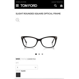 Tom Ford Glasses